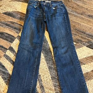 Levi's Blue Straight Leg Jeans
